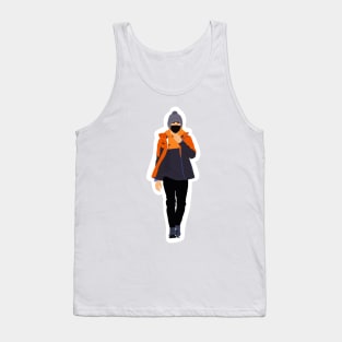 Lando Norris on track at the 2021 Imola Grand Prix Tank Top